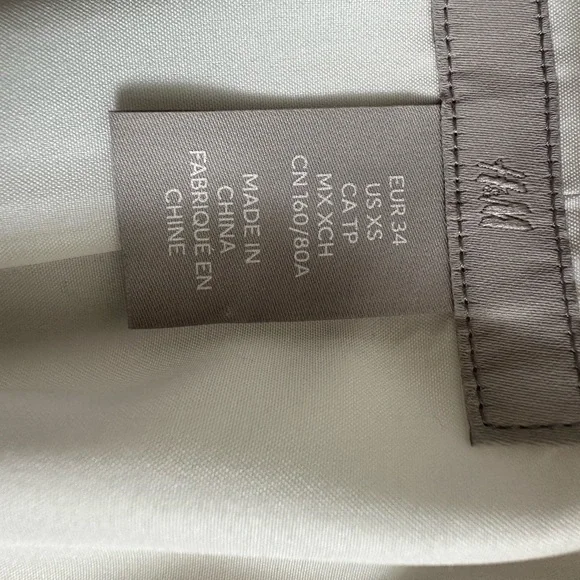 H&M Double-Breasted Cream Blazer Jacket -XS - Picture 10 of 10